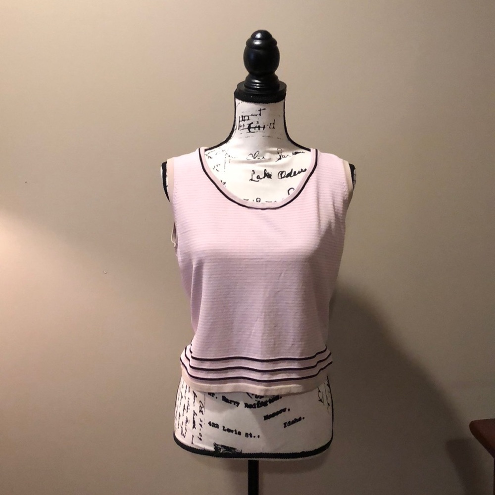 Kasper cropped tank
